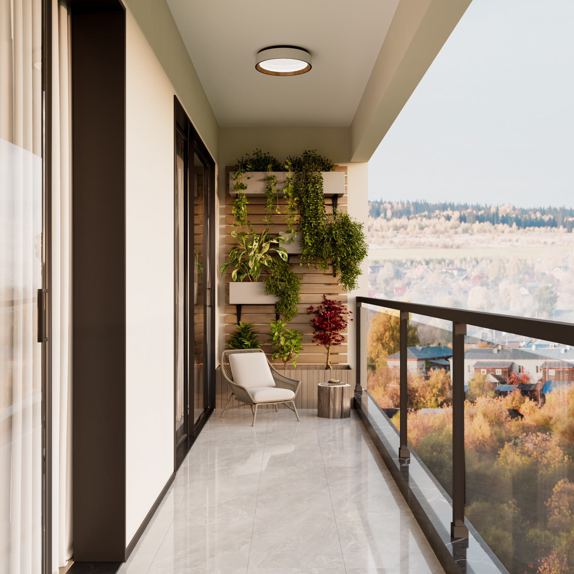 Spacious Balcony